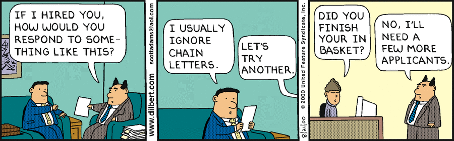 Dilbert Cartoon